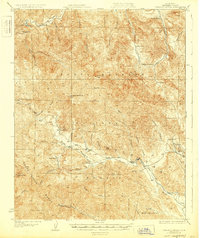 Junipero Serra 1919 topographic map thumbnail