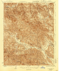 Junipero Serra 1919 topographic map thumbnail