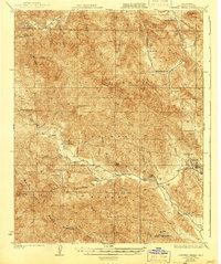 Junipero Serra 1919 topographic map thumbnail