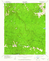 Kaiser Peak 1953 topographic map thumbnail