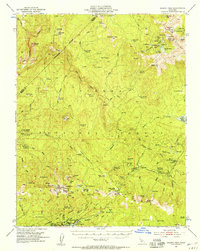 Kaiser Peak 1953 topographic map thumbnail