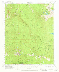 Kaiser Peak 1953 topographic map thumbnail