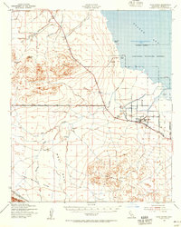 Kane Spring 1940 topographic map preview