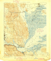 Karquines topographic map thumbnail