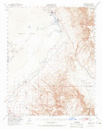 Keeler 1951 topographic map thumbnail