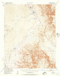 Keeler 1951 topographic map thumbnail