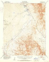 Keeler 1951 topographic map thumbnail