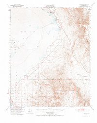 Keeler 1951 topographic map thumbnail