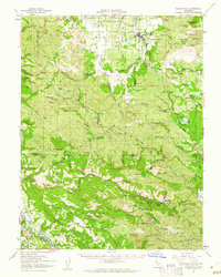 Kelseyville 1959 topographic map thumbnail