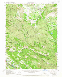 Kelseyville 1959 topographic map thumbnail