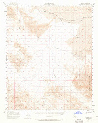 Kerens topographic map thumbnail