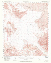 Kerens 1957 topographic map thumbnail