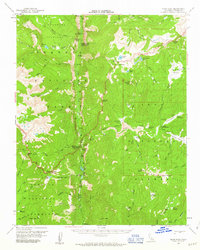 Kern Peak 1956 topographic map thumbnail