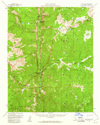 Kern Peak 1956 topographic map thumbnail