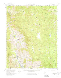 Kernville 1956 topographic map thumbnail