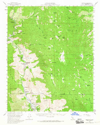 Kernville 1956 topographic map thumbnail