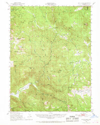 Kettle Rock 1950 topographic map thumbnail