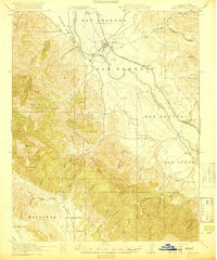 King City 1919 topographic map thumbnail