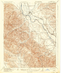 King City 1919 topographic map thumbnail