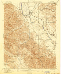 King City 1919 topographic map thumbnail