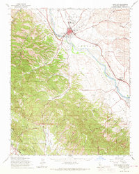 King City topographic map thumbnail