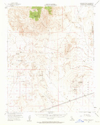 Kingston Peak 1955 topographic map thumbnail