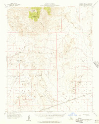 Kingston Peak 1955 topographic map thumbnail