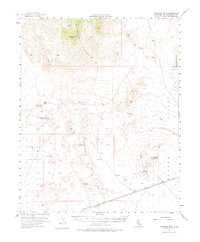 Kingston Peak 1955 topographic map thumbnail