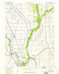 Knights Landing 1952 topographic map thumbnail