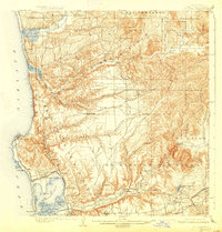La Jolla 1903 topographic map thumbnail