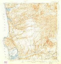 La Jolla 1903 topographic map thumbnail