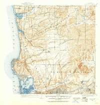 La Jolla 1930 topographic map thumbnail