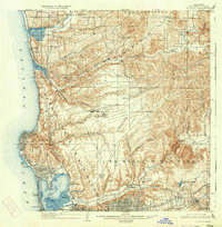 La Jolla 1903 topographic map thumbnail