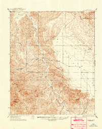 La Panza 1935 topographic map thumbnail