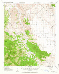 La Panza 1952 topographic map thumbnail
