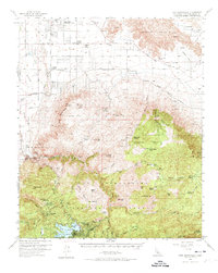 Lake Arrowhead 1956 topographic map thumbnail