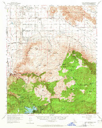 Lake Arrowhead 1956 topographic map thumbnail