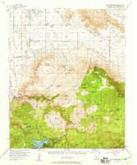 Lake Arrowhead 1956 topographic map thumbnail
