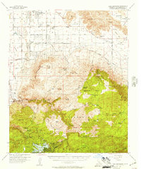 Lake Arrowhead 1956 topographic map thumbnail