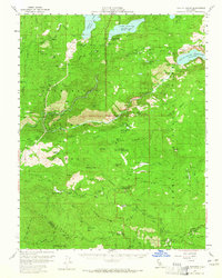 Lake Eleanor 1956 topographic map thumbnail