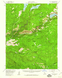 Lake Eleanor 1956 topographic map thumbnail