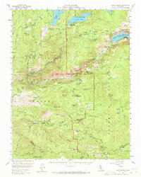 Lake Eleanor 1956 topographic map thumbnail