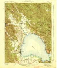 Lakeport 1938 topographic map thumbnail
