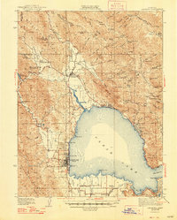 Lakeport 1938 topographic map thumbnail