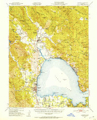 Lakeport 1951 topographic map thumbnail