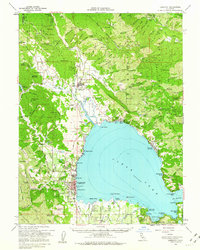 Lakeport 1958 topographic map thumbnail