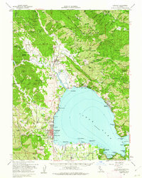 Lakeport 1958 topographic map thumbnail