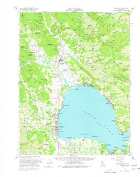 Lakeport 1958 topographic map thumbnail