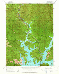 Lamoine 1957 topographic map preview