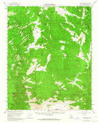 Lamont Peak 1956 topographic map thumbnail